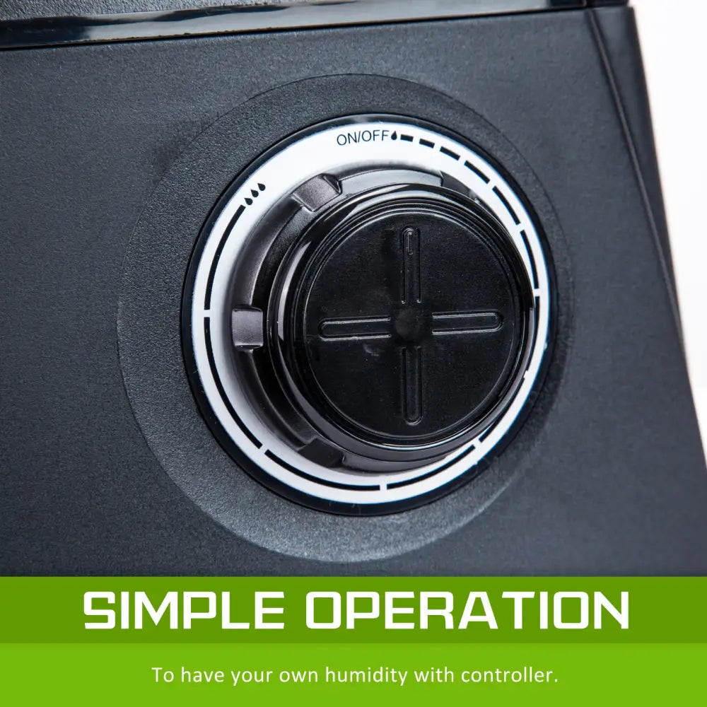 Air Humidifier Ultrasonic Cool Diffuser 6L BLACK - Home & Garden > Kitchenware