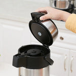 Air Pot for Tea Coffee 5L Pump Action Insulated Airpot Flask Drink Dispenser - Home & Garden > Kitchenware