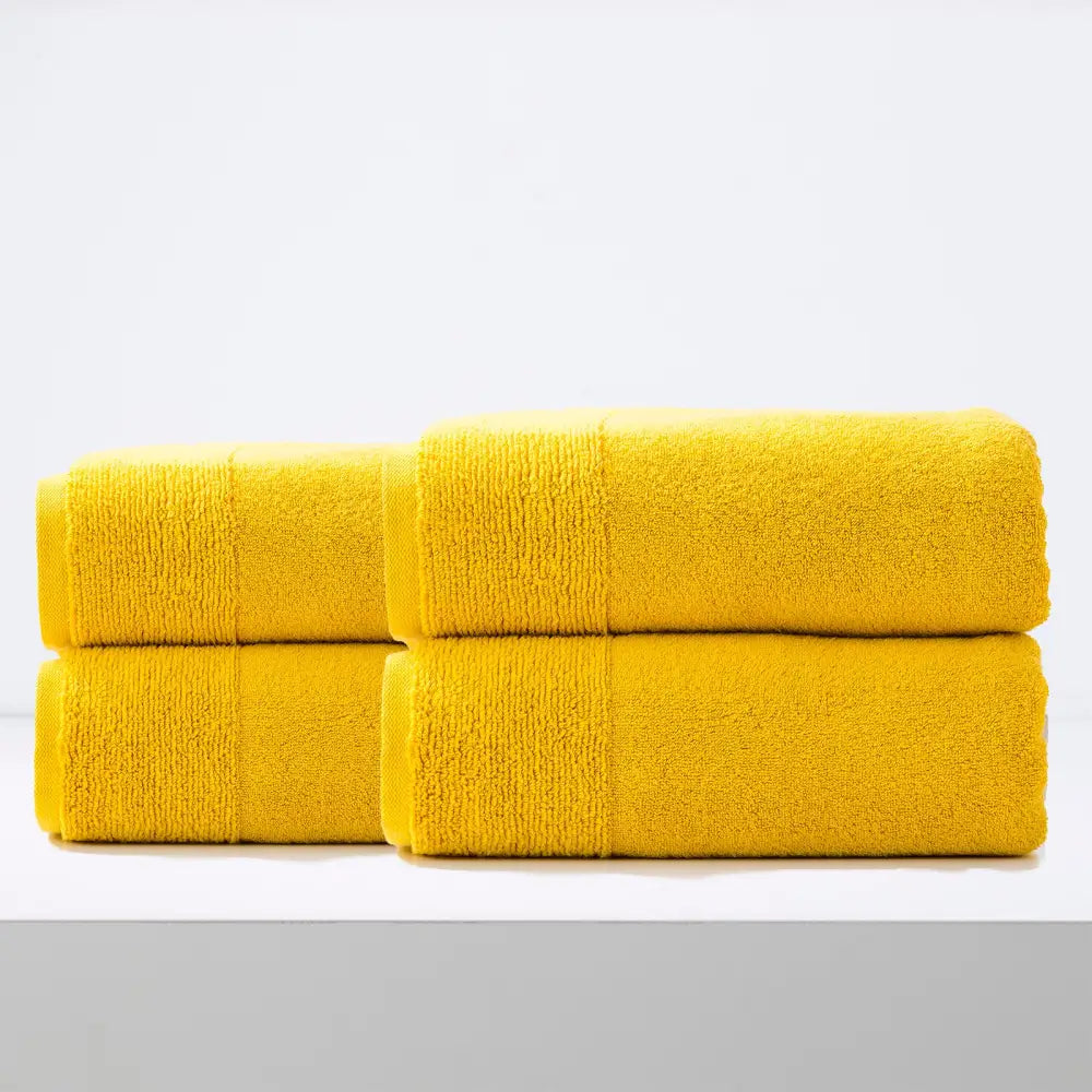 Aireys 650 GSM Zero Twist 4 Pack Spice Bath Sheet by Renee Taylor - Home & Garden > Bathroom Accessories > Bath Mats &