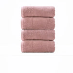 Aireys 650 GSM Zero Twist 4 Piece Cherwood Bath Towel by Renee Taylor - Home & Garden > Bathroom Accessories > Bath