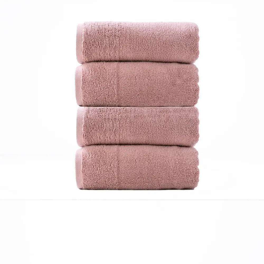 Aireys 650 GSM Zero Twist 4 Piece Cherwood Bath Towel by Renee Taylor - Home & Garden > Bathroom Accessories > Bath