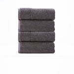 Aireys 650 GSM Zero Twist 4 Piece Nickel Bath Towel by Renee Taylor - Home & Garden > Bathroom Accessories > Bath