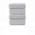 Aireys 650 GSM Zero Twist 4 Piece Vapour Bath Towel by Renee Taylor - Home & Garden > Bathroom Accessories > Bath
