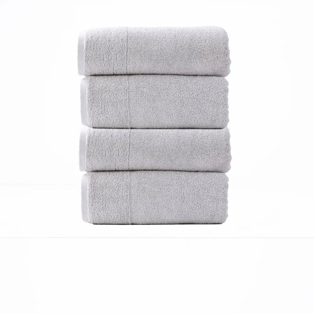 Aireys 650 GSM Zero Twist 4 Piece Vapour Bath Towel by Renee Taylor - Home & Garden > Bathroom Accessories > Bath