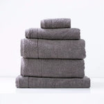 Aireys 650 GSM Zero Twist 5 Piece Bath Nickel Towel by Renee Taylor - Home & Garden > Bathroom Accessories > Bath