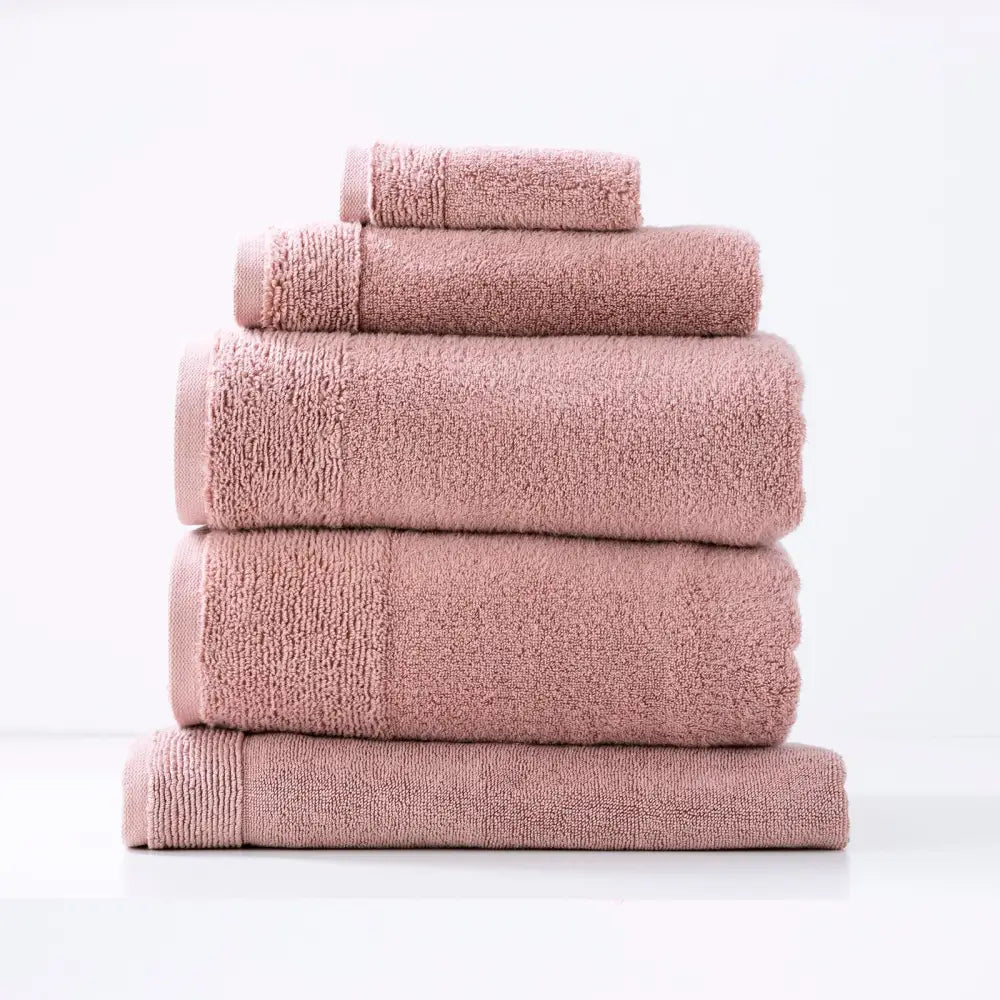Aireys 650 GSM Zero Twist 5 Piece Bath Towel by Renee Taylor - Home & Garden > Bathroom Accessories > Bath Towels &