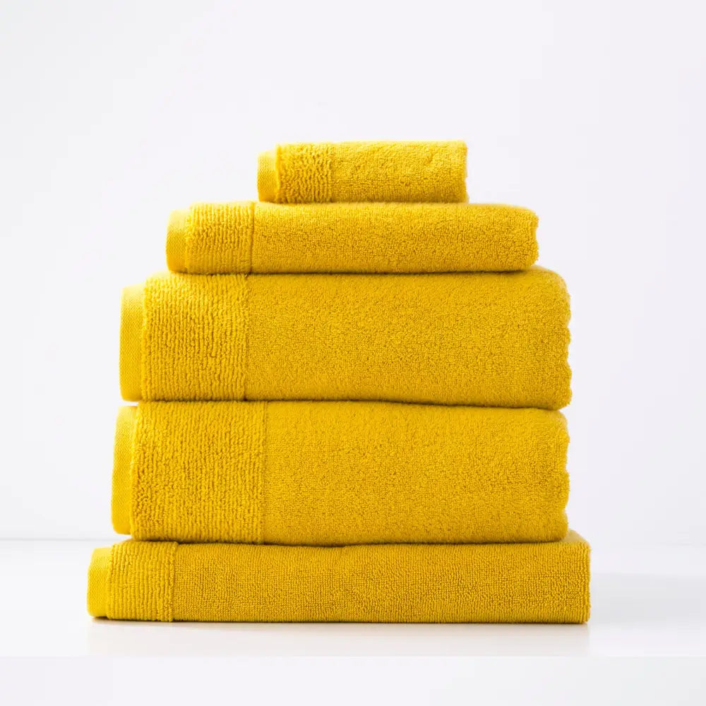 Aireys 650 GSM Zero Twist 5 Piece Bath Towel by Renee Taylor - Home & Garden > Bathroom Accessories > Bath Towels &