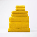 Aireys 650 GSM Zero Twist 7 Piece Spice Bath Towel by Renee Taylor - Home & Garden > Bathroom Accessories > Bath Towels