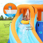 AirMyFun Kids Inflatable Pool Water Double Slide Park Jumping Castle 465X390CM - Baby & Kids > Baby & Kid’s Toys >