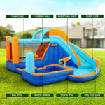 AirMyFun Kids Inflatable Pool Water Slide Park Jumping Castle Bounce 382X381CM - Baby & Kids > Baby & Kid’s Toys >