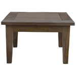 Aksa Lamp Table 60cm Solid Mango Wood Coffee Side Sofa End Desk - Furniture > Living Room