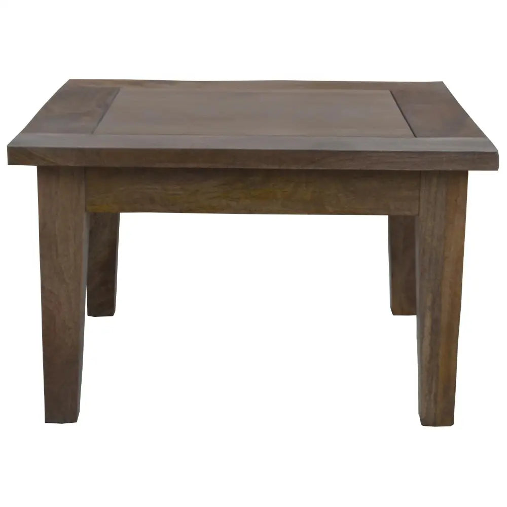 Aksa Lamp Table 60cm Solid Mango Wood Coffee Side Sofa End Desk - Furniture > Living Room