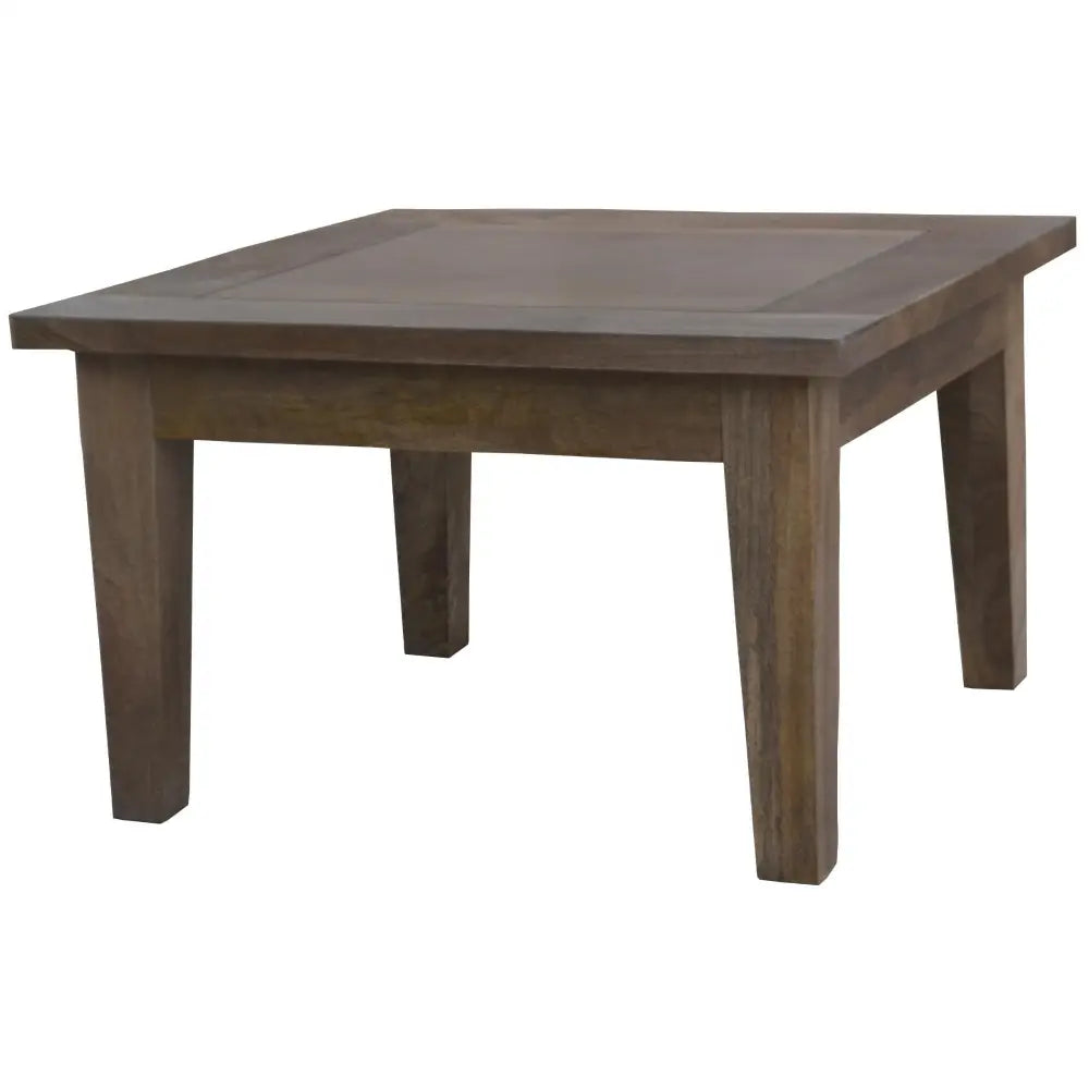Aksa Lamp Table 60cm Solid Mango Wood Coffee Side Sofa End Desk - Furniture > Living Room