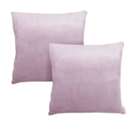 Alastairs Augusta Blush Pair of Flannel Fleece European Pillowcases - Home & Garden > Bedding > Pillowcases