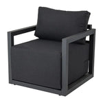 Alfresco 5-Seater Deep-Seated Patio Set – Charcoal Grey - Furniture > Outdoor
