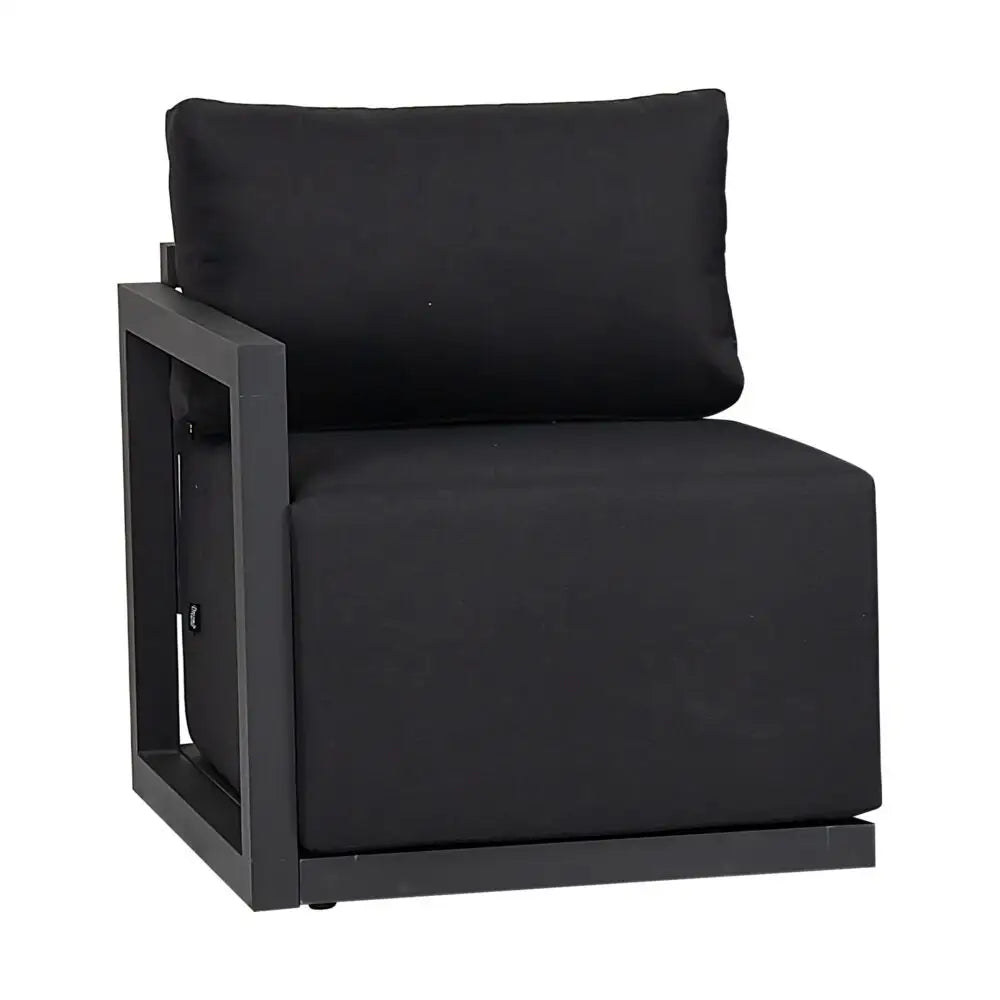 Alfresco 5-Seater Deep-Seated Patio Set – Charcoal Grey - Furniture > Outdoor