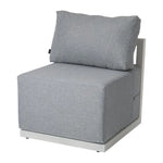 Alfresco Contemporary All-Weather Lounge Set – Charcoal Grey - Furniture > Outdoor