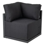 Alfresco Contemporary All-Weather Lounge Set – Charcoal Grey - Furniture > Outdoor