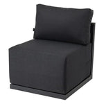 Alfresco Contemporary All-Weather Lounge Set – Charcoal Grey - Furniture > Outdoor