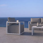 Alfresco Serenity Outdoor Lounge Set – Charcoal Grey - Furniture > Outdoor