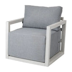 Alfresco Serenity Outdoor Lounge Set – Charcoal Grey - Furniture > Outdoor