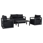 Alfresco Serenity Outdoor Lounge Set – White - Furniture > Outdoor