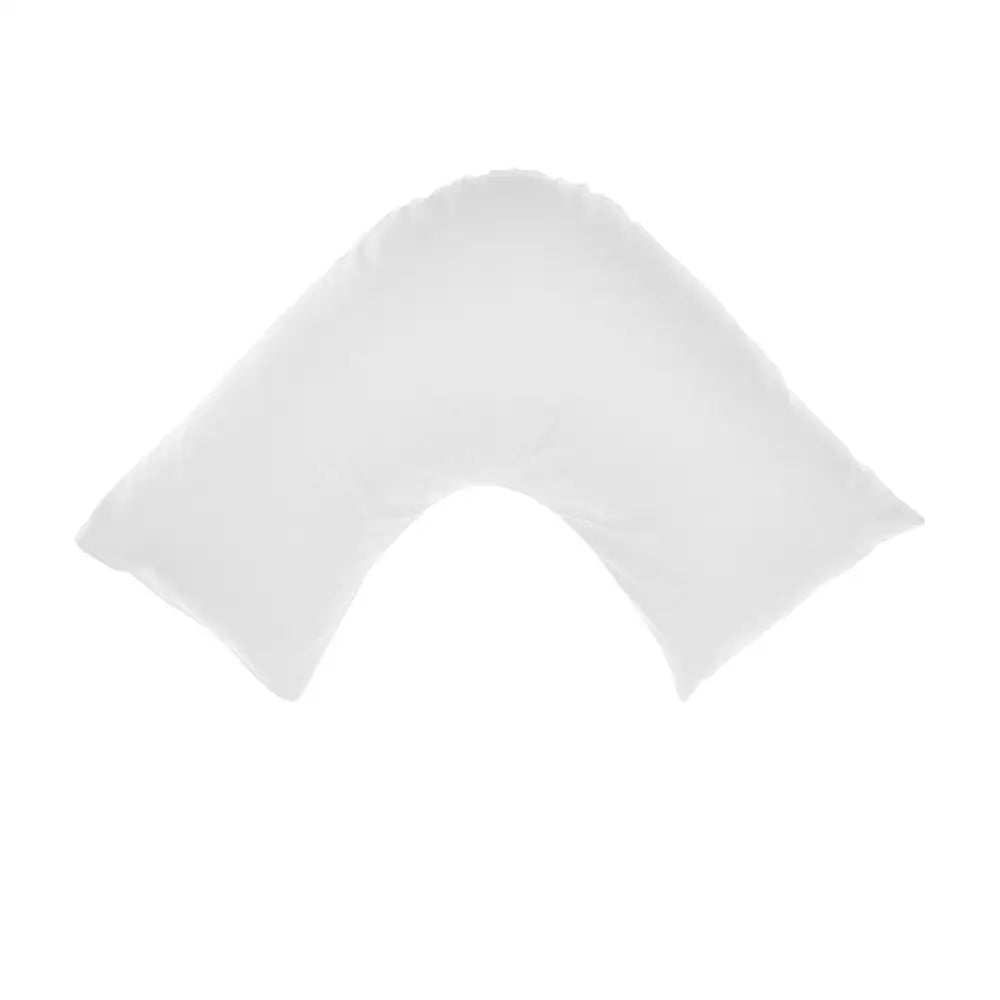 Algodon 300TC Cotton V Shape Pillowcase White - Home & Garden > Bedding