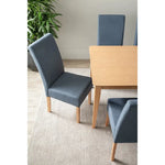 ALLEGRO Dining Table + 6x MESI Dining Chair - 7 Piece Dining Set - Natural - Furniture > Dining > Dining Set