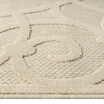 Alpha Outdoor Rug - Cream - 200x290 - Home & Garden > Rugs