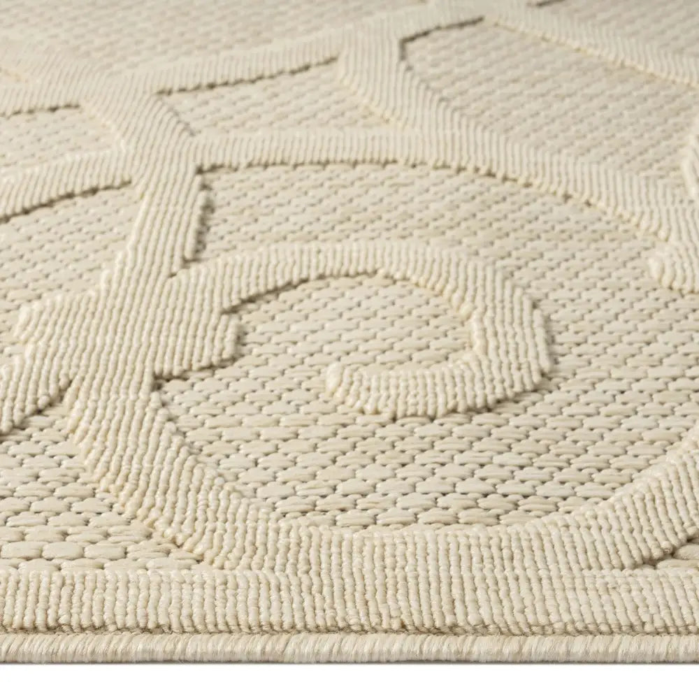 Alpha Outdoor Rug - Cream - 200x290 - Home & Garden > Rugs