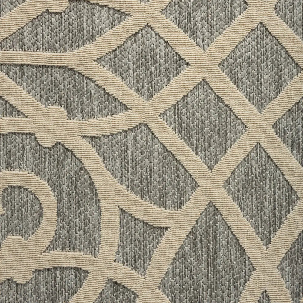 Alpha Outdoor Rug - Grey - 200x290 - Home & Garden > Rugs