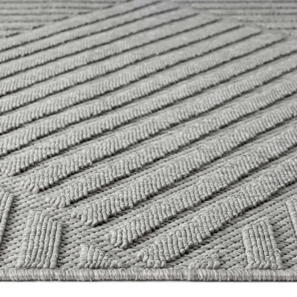 Alpha Outdoor Rug - Light Grey - 200x290 - Home & Garden > Rugs