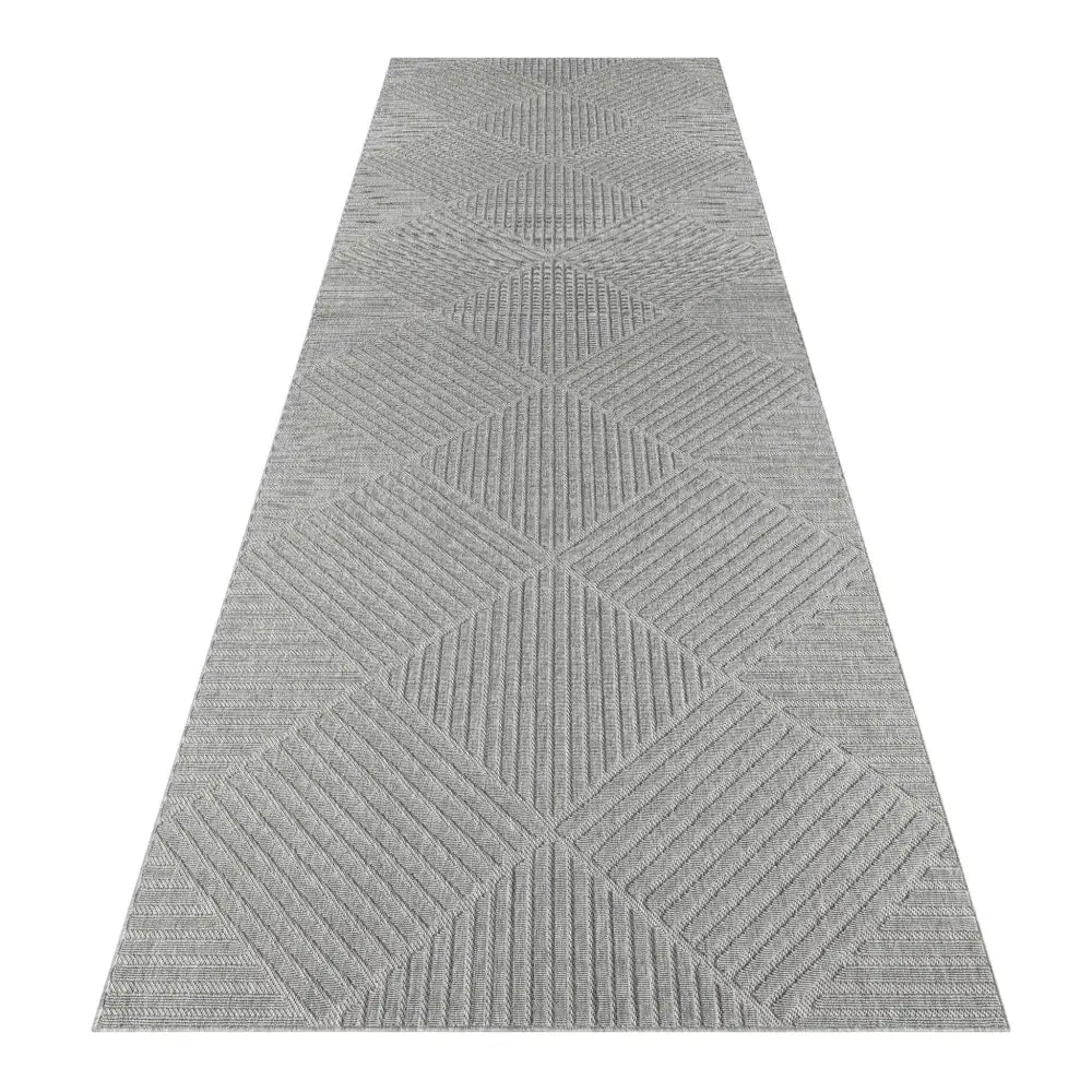 Alpha Outdoor Rug - Light Grey - 200x290 - Home & Garden > Rugs
