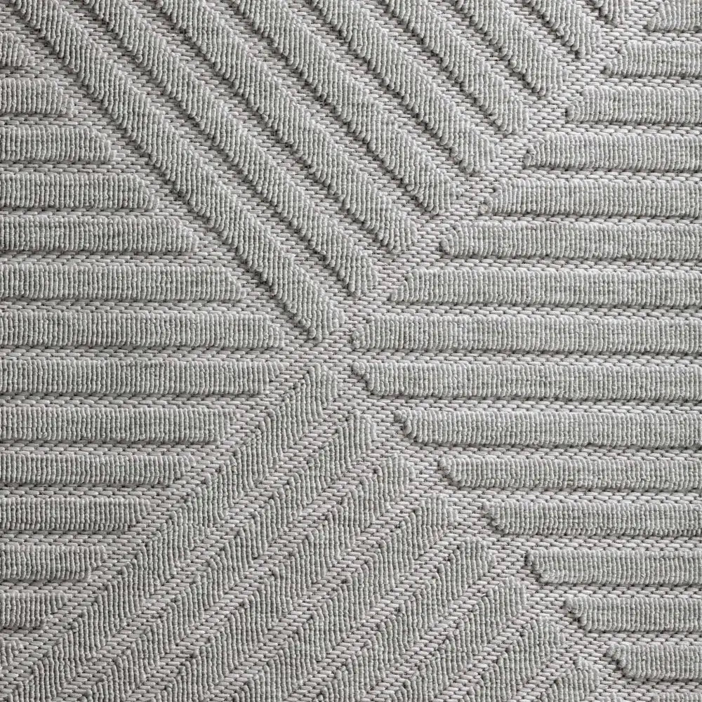 Alpha Outdoor Rug - Light Grey - 200x290 - Home & Garden > Rugs