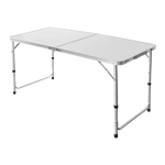 Aluminium Folding Table 120cm Portable Indoor Outdoor Picnic Party Camping Tables - Furniture > Office