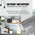 Aluminum Foil Sticker Self Adhesive Oil-proof Waterproof Kitchen Wall(40*300cm) - Home & Garden > Kitchenware