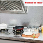 Aluminum Foil Sticker Self Adhesive Oil-proof Waterproof Kitchen Wall(40*300cm) - Home & Garden > Kitchenware