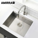 AMIRRA Kitchen Stainless Steel Sink 450mm x 300mm (Silver) AMR-KS-104-LH - Appliances > Kitchen Appliances