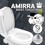 Amirra Non-electric Bidet Seat (Anti-Siphon) - Furniture > Bathroom > Bidets