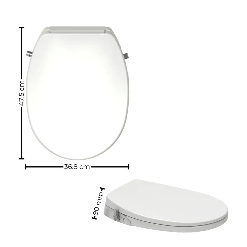 Amirra Non-electric Bidet Seat (Anti-Siphon) - Furniture > Bathroom > Bidets