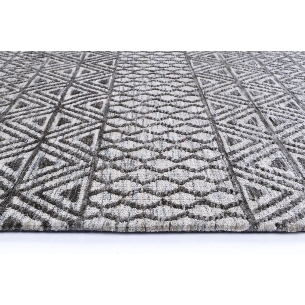 Amritsar AMRI04 Charcoal & Beige 160x230 - Home & Garden > Rugs