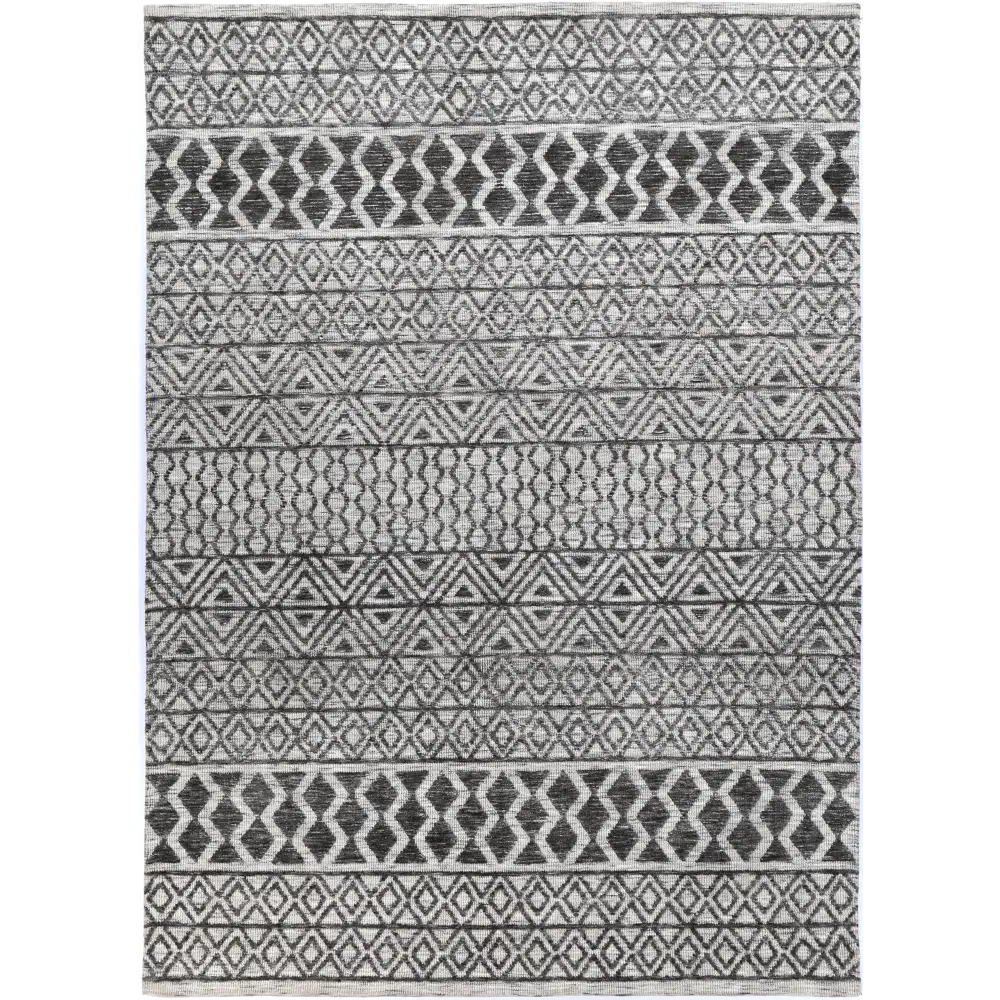 Amritsar AMRI04 Charcoal & Beige 160x230 - Home & Garden > Rugs