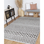 Amritsar AMRI04 Grey 160x230 - Home & Garden > Rugs