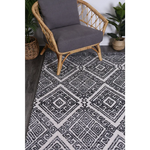Amritsar Glenfalls Anthracite Tribal Rug 160X230 - Home & Garden > Rugs
