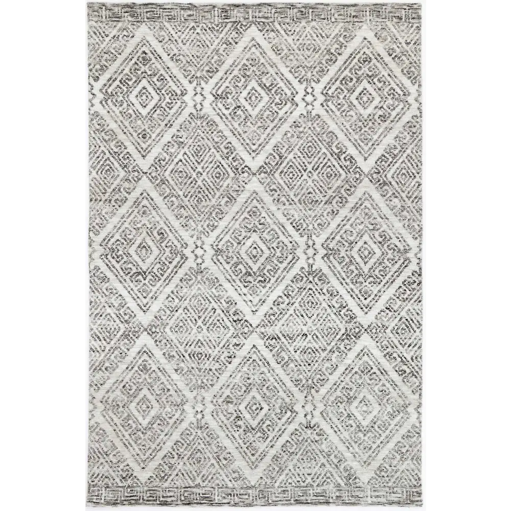 Amritsar Glenfalls Grey Tribal Rug 160X230 - Home & Garden > Rugs