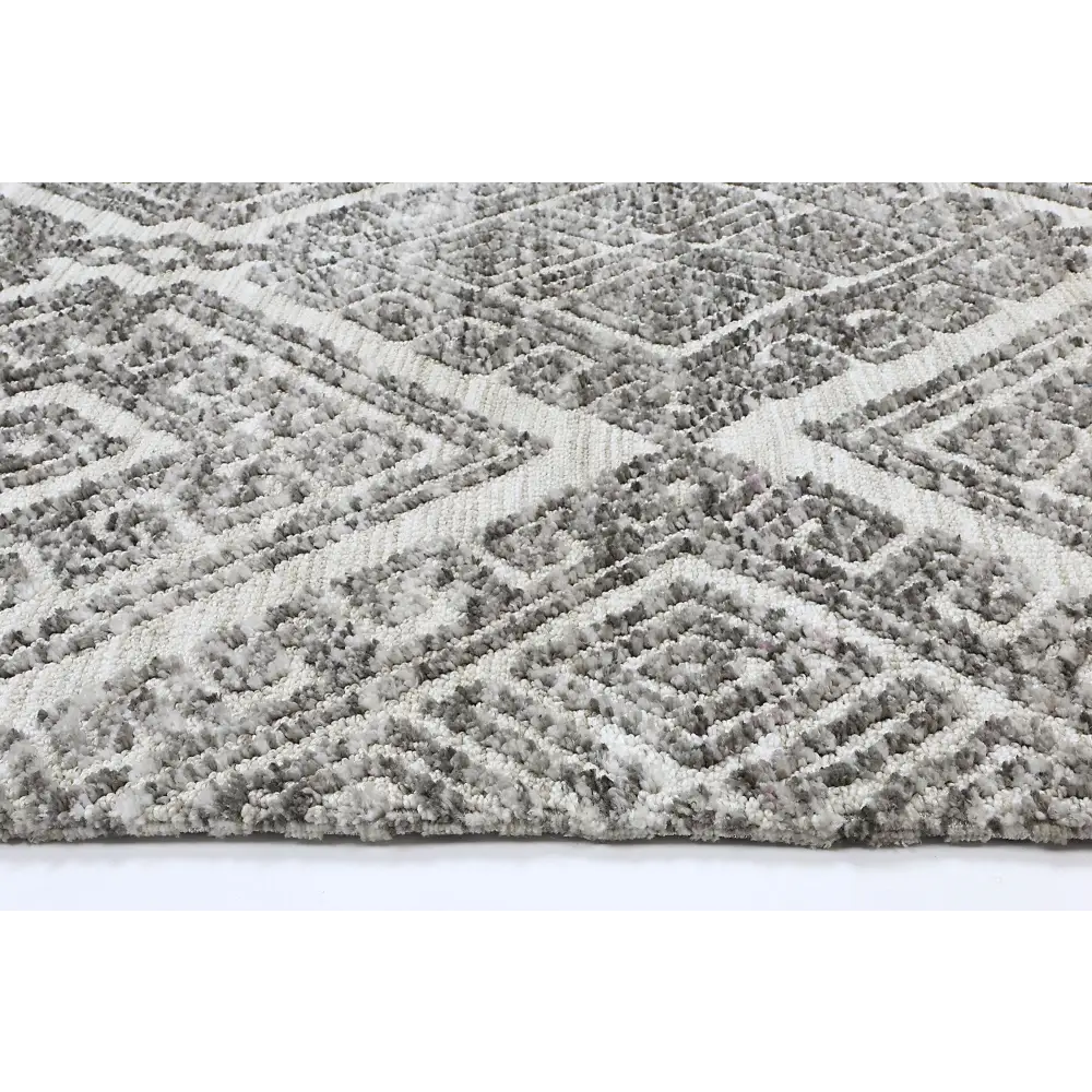 Amritsar Glenfalls Grey Tribal Rug 160X230 - Home & Garden > Rugs