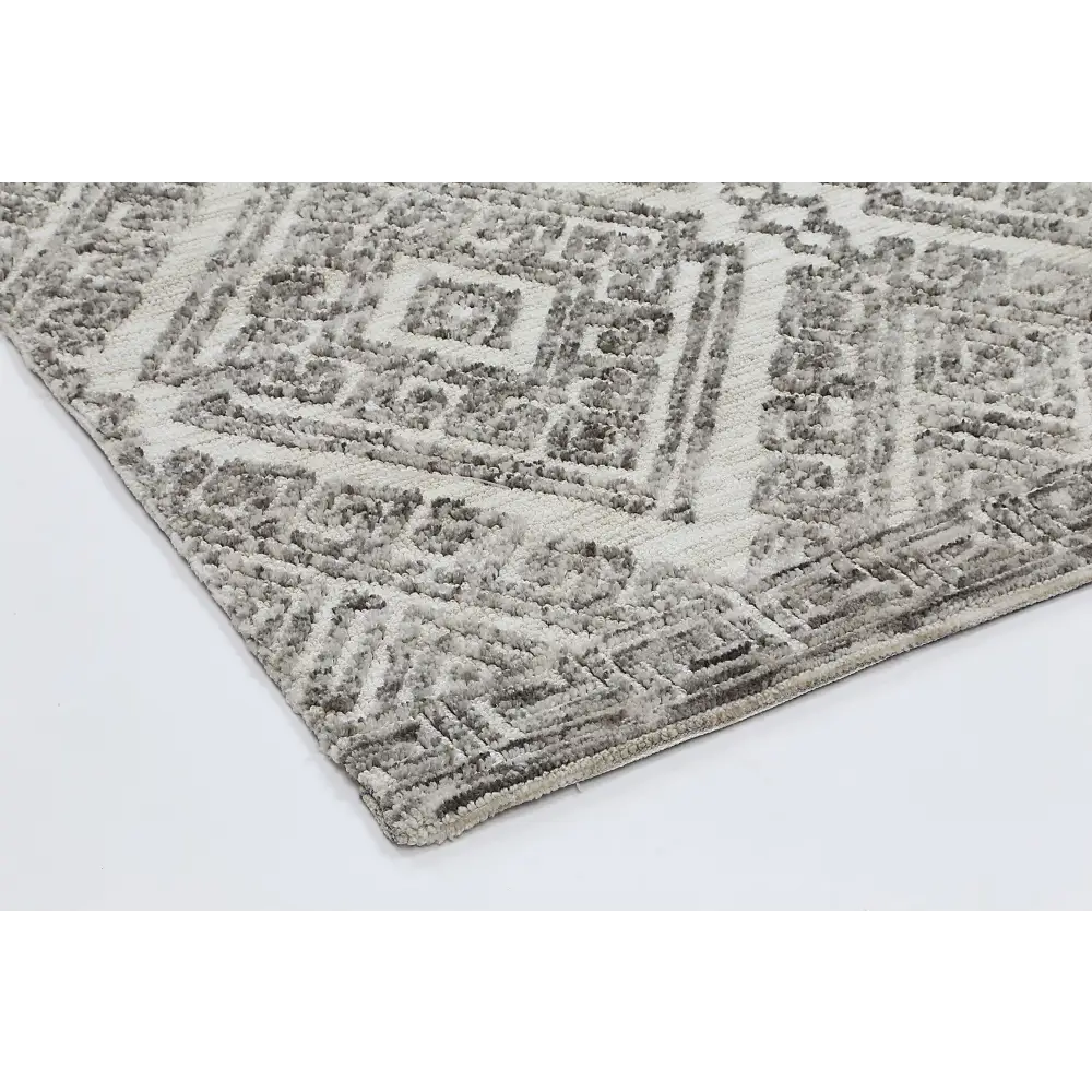 Amritsar Glenfalls Grey Tribal Rug 160X230 - Home & Garden > Rugs