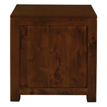 Amsterdam 2 Drawer Bedside Table (Mahogany) - Furniture > Bedroom > Bedside Tables