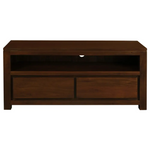 Amsterdam 2 Drawer Entertainment Unit (Mahogany) - Home & Garden > Home & Garden Others