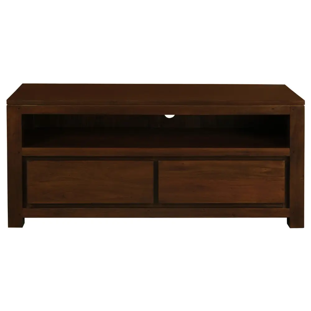 Amsterdam 2 Drawer Entertainment Unit (Mahogany) - Home & Garden > Home & Garden Others